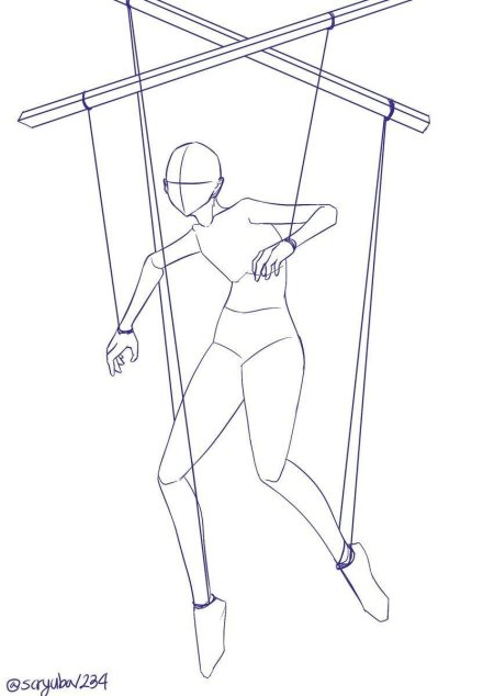 Позы для рисования