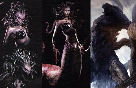 Горгона медуза битва титанов