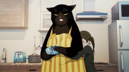 Кот домохозяин аниме