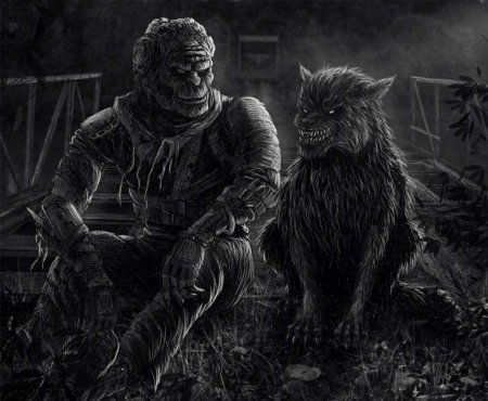 Сталкер мутанты слепой пёс