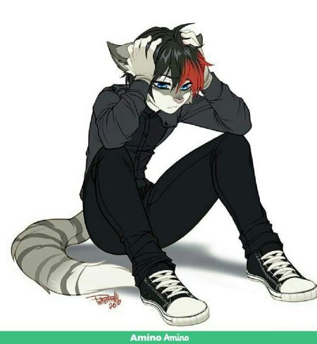 Фурри коты парни