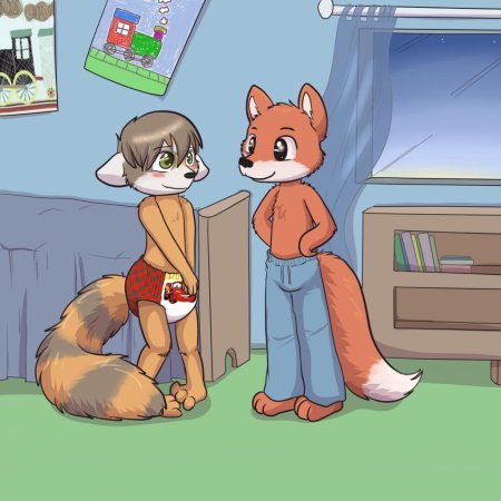 Фурри Шота Cub Fox r3418+