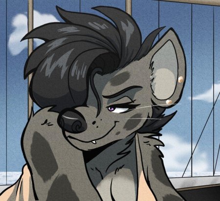 Фурри гиена Шензи