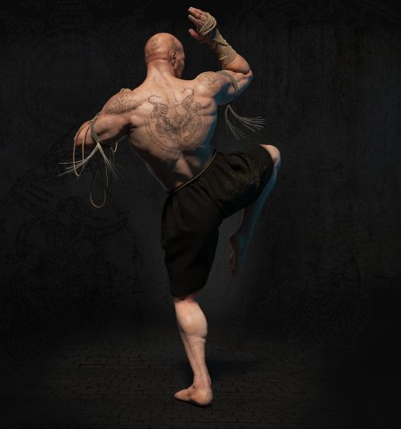 Боец Муай Боран