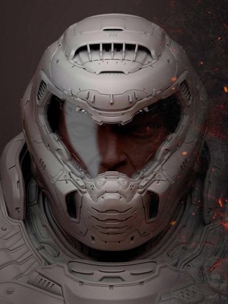 Doom 2016 шлем