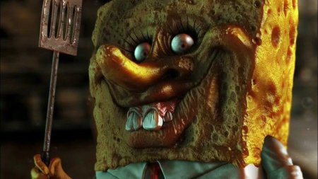 Страшная история про губку Боба