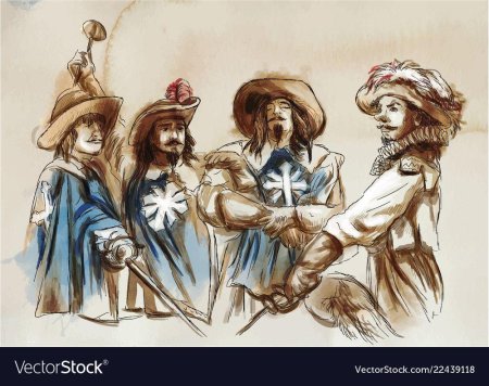 Иллюстрации к роману Дюма три мушкетера