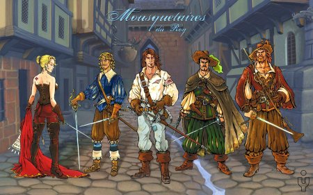 Атос три мушкетера арт