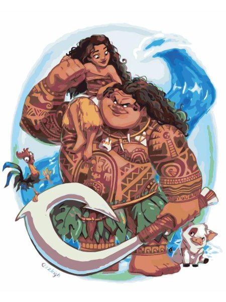 Моана и Мауи