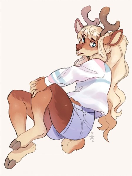 Фурри олень