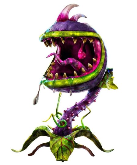 Chomper растения против зомби