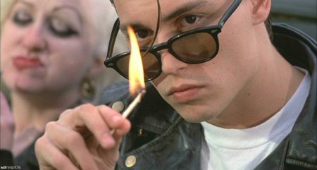 Джонни Депп в фильме Плакса