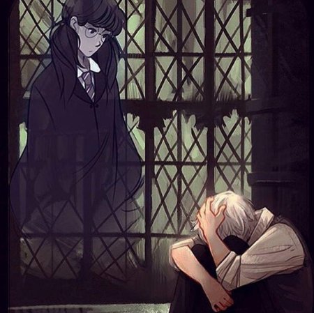 Драко Малфой и Плакса Миртл