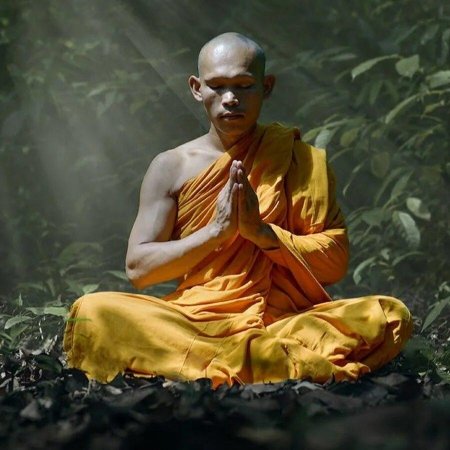 Буддийский монах Тхеравада