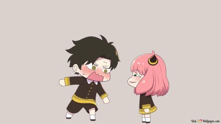 Аниме семья шпиона Аня и Демиан