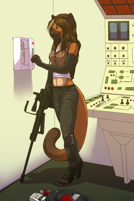 Фурри девушки