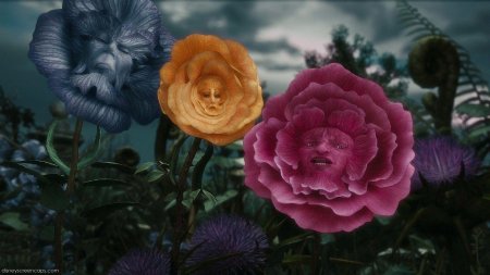 Алиса в стране чудес тим Бертон