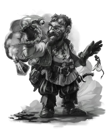 Гном-алхимик ДНД