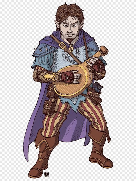 Полурослик бард ДНД