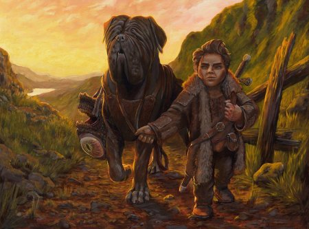 Полурослик ДНД арт