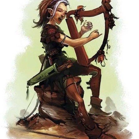 Полурослик бард ДНД