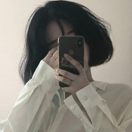 Korean girls aesthetic черны белый