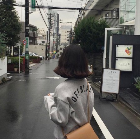 Корейские девушки со спины