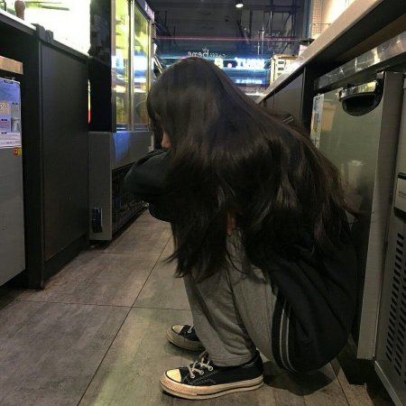 Кореянки с закрытым лицом