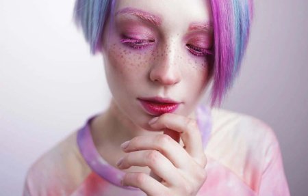 Крашеные волосы у девушек