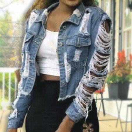 Рваная куртка