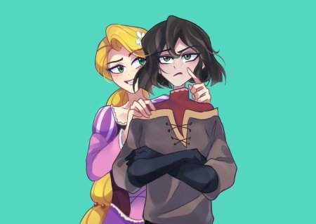 Рапунцель и Кассандра Юри