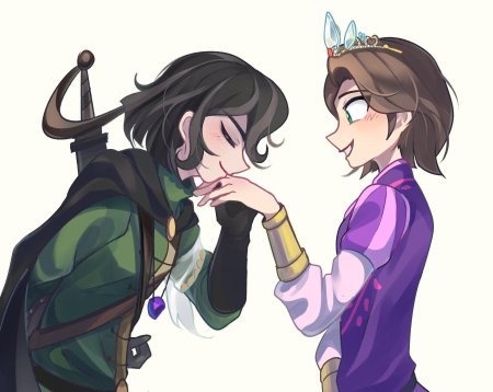 Кассандра и Рапунцель шип