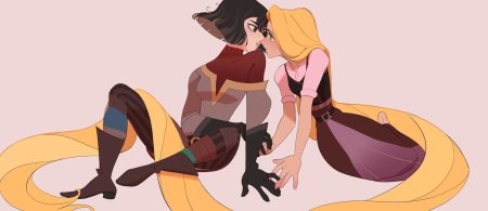 Рапунцель и Кассандра Юри