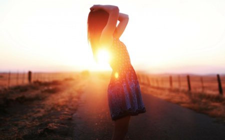 Девушка солнце