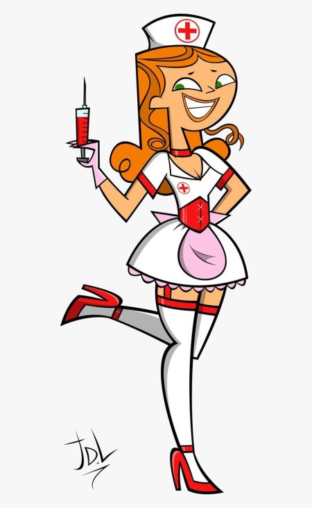 Медсестра мультяшная