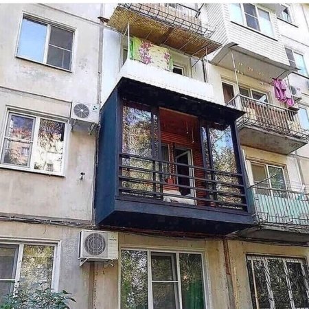 Необычные балконы