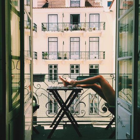 Напротив дома