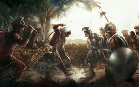 Испанские Конкистадоры завоевание Майя