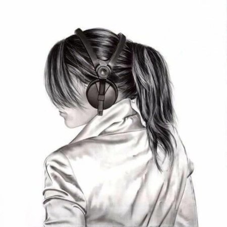 Девушка арт