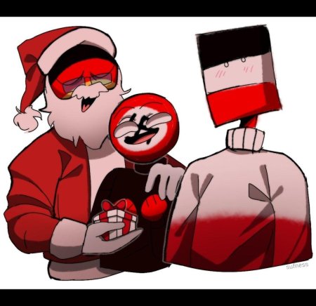 Рейх Countryhumans новый год