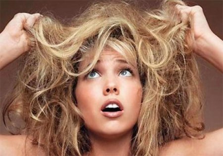 Лохматые волосы