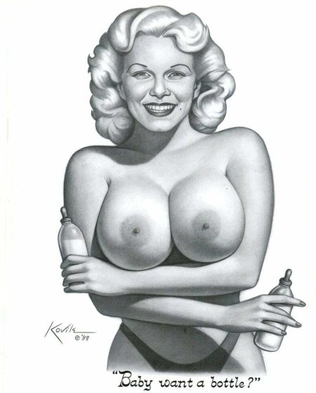 Эротические рисунки Kovik titjob