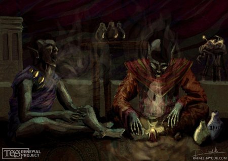 The Elder Scrolls данмеры и аргониане