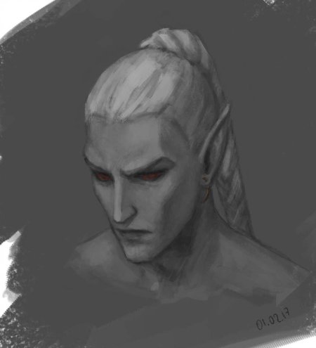 Беловолосый Данмер