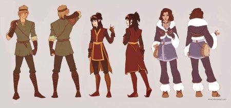 Аватар Легенда об Аанге одежда