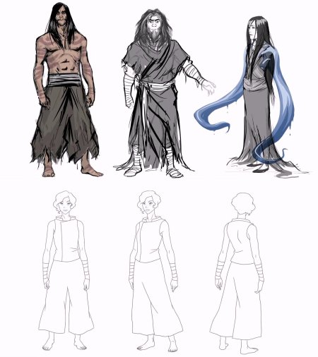 Аватар аанг концепт арт