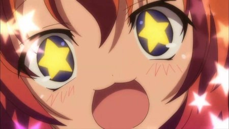 Аниме звезды в глазах