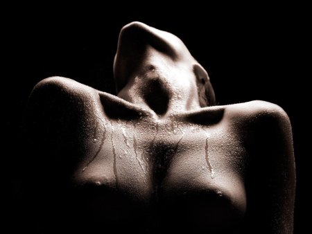 Художественное ню макро