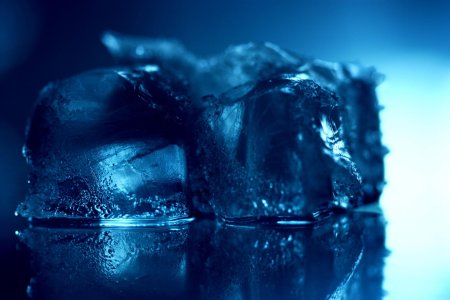 Красивый лед