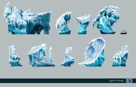 Туториалы по рисованию льда